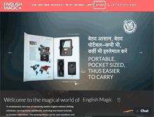 Tablet Screenshot of myenglishmagic.com